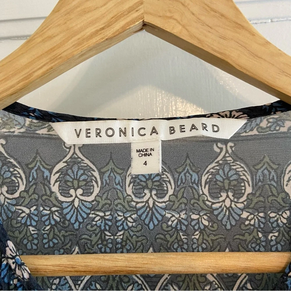 Veronica Beard Daisy lace trim blouse - Picture 5 of 5